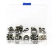 Metal Drive Shaft Rubber Sealed Bearing Kit For Traxxas TRX-4 Trx4 1/10 RC Car F