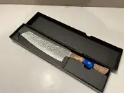Hammered Kiritsuke Gyuto/Chef Knife/Damascus Texture 19.5cm
