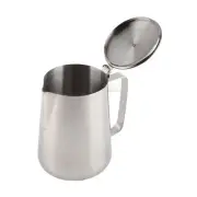 Stainless Steel Milk Frothing Pitcher - 600ml, Coffee Art Cup, Cocktail Shake...