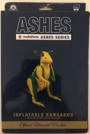 Vodafone ASHES SERIES .. Inflatable Green & Gold KANGAROO.. “Go Australia”