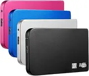 500GB 1TB 2T 4T 6T 8t USB 3.0 high Speed Mobile Mechanical Hard Disk Portable External Hard Disk Black, Blue, red, Gray 8TB Grey