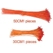 30/50/100/200pcs Electric Connecting Wire for Fireworks Firing System Igniter 30pcs 30cm