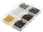 Hohopeti 1 Set Boxed Eye Screw for DIY Jewelry Making Crafts Stylish Eye Pin Replacement Eye Pin Hook Jewelry Screw Crafting Accessory