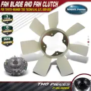 Cooling Fan Clutch+Fan Blade for Toyota 4 Runner T100 Tacoma 1995-2001 2.4L 2.7L (for: Toyota)