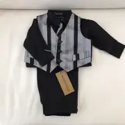 Andrew Pezza Baby Suit Tux 6-9M