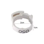 Adjustable Chicken Foot Ring Inner Diameter Size Chicken Poultry Flexible