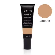 Natio Semi Matte Full Coverage Foundation Golden 30g