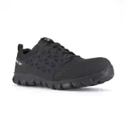 Reebok Work Men's Sublite Cushion Composite Toe EH Athletic Work Shoe Grey - RB4