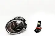 Car Fog Lamp Assembly for B&MW E46 3 Series 2001-2005 M3 1999-2002 E39 M5 Car Bumper Fog Light Fog Lamp Car Fog Light Front Bumper Fog Light(Only R Side)