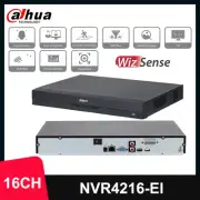 Dahua 16CH 2SATA No-PoE 4K NVR AI SMD Face Recognition Video Recorder NVR4216-EI