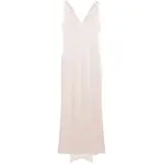 [Fely Campo] Fely Campo Satin Maxi Dress 42 IT PINK