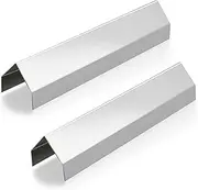 2 Pcs Deep Fryer Splash Guard Stainless Steel Joining Strip 20 Gauge Thickness Commercial Deep Fryer Joint Adapter Connector Curved Parts(23"L x 1 1/2"Wx2"H)