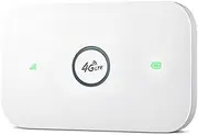 4G Router Wireless WiFi White WiFi Router Modem Sim Card Router Mifi Pocket Hotspot 8 WiFi Users Portable WiFi Router