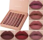 6Pcs Matte Liquid Lipstick Makeup Set, Matte Liquid Long-Lasting Wear Non-Stick