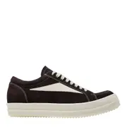 [Rick Owens] Vintage Sneaks Velour Suede And Full Grain Calf Leather