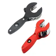 Ratcheting Tube Cutter for 1/4 - 7/8 Inch OD, Copper Tubing Tool Red Black