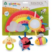 ELC Blossom Farm Pram Sensory Baby Rattle/Teether Toy 0m+