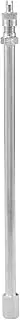 X AUTOHAUX 1pc 190mm Tire Valve Extension Universal Nickel Plated 180 Degree Tyre Valve Stem Extender for Car Motorcycle RV Truck Bike