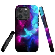 For iPhone 15 Pro Max Case, Shielding Cover, Abstract Galaxy