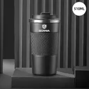 510ML Stainless Steel Mug Travel Coffee Mug for Scania K250 K280 K310 K320 K490 SERIE G P S SerieX Car Thermos Mug Kettles black