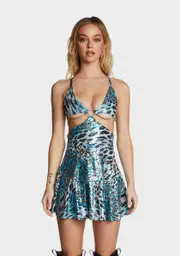 [Soulan Zee] Mermaid Magic Pixie Dress