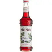 Monin Premium Blueberry Flavoring / Fruit Syrup 544SYPAR008A