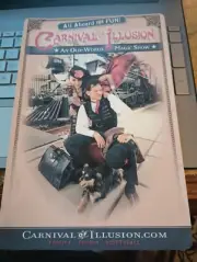 Carnival Illusion Magic Show Promotional Broadside 9"x12"