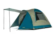 OZtrail Tasman 4V 4-Person Dome Tent - Light Grey/Blue