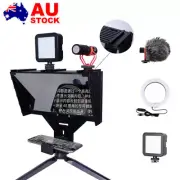 Teleprompter Portable Smartphone DSLR Camera Teleprompter Prompter for Interview