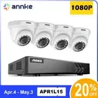 ANNKE 1080P HD CCTV Security Camera System 8CH DVR Home Outdoor IR Night Vision