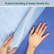 Mattress Sheet Protector Bed Underpad 34in x 52in with Tuck-Ins 2 Pack