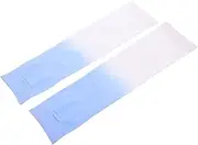 [ROMISBABA] Men's Women's Sun Protection Sleeves Uv Blocking Cooling Arm Sleeves Ice Silk Cycling