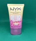 NYX Professional Makeup Blur Screen SFP 30 Blurring Makeup Primer 1oz Sealed