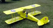 1/4 Scale Gipsy Moth 90 inch Giant Scale RC Airplane Printed Plans