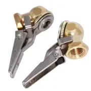 Labwork 2* Brass Lock On Tire Inflator Locking Air Chuck Air Hose Attachment NPT
