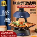 【雅蘭仕】燒烤爐 自動轉烤肉機 無煙電烤盤(戶外露營燒烤架光波爐/燒烤機/電烤爐)