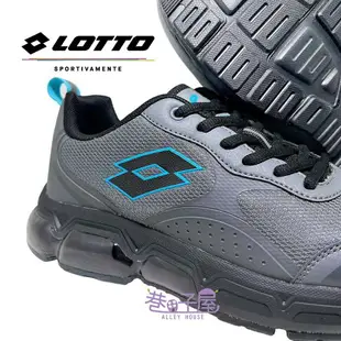 LOTTO樂得 男鞋 AERO 350 氣墊 避震 運動鞋 慢跑鞋 乳膠鞋墊 [LT2AMR6708] 灰【巷子屋】