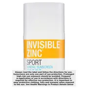 Invisible Zinc Sunscreen 4 Hour Water Resistant SPF50+ 50ml