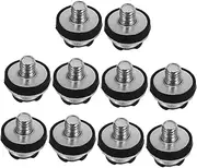 LIFKOME 10pcs Mini Computer Hard Disk Drive Screws Easy Installation Machine Screws for Servers Workstations Efficient Shock Absorbing Design for Data Protection