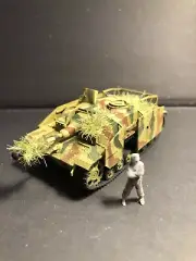 1/72-1/56 WW2 German Stug.III Ausf G Saukopf . Painted Resin. 3300 models offrd