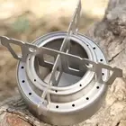 Light Stove Rack Cross Stand Titanium Camping Supplies Cooking Bracket