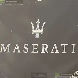 MASERATI瑪莎拉蒂精品錶,編號：R8873618006,42mm圓形黑精鋼錶殼黑色錶盤米蘭深黑色錶帶