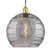 Innovations Lighting 616-1P 15 14 Athens Deco Swirl Pendant - Satin Gold / Light