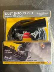 5 In. Universal Dust Shroud Pro Power Tool Accessory for Angle Grinders