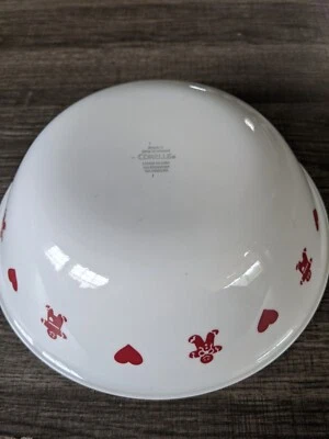 CORELLE GINGERBREAD MEN SERVING BOWL 8 & 1/2" NEW x 1 FREE USA SHIP