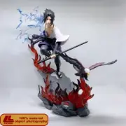 Anime ninja Shippuden Amaterasu Uchiha Sasuke Chidori Hawk Figure Desk Decor