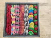 Kosher Assorted Candy Gift Wooden Platter /14"x10" Platter Large Size