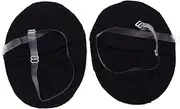 Minkissy Sweat Pads Armpit Absorbent Washable Quick Dry Cotton Underarm Guards Set of 2