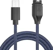 Leonids for Garmin Watch Charger, 1m USB C Fast Charging Cable for Fenix 8 7 6 5 S X E, Instinct 1 2, Forerunner 965 945 745 935 45/45 S 245, Approach S40 S60 S62 S70, Venu 2/Sq 2