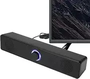 Tv Soundbar Speaker,Home Theater Soundbar | Volume Boost Wireless Deep Bass Sound System for Projector Game Computer Tv Laptop Desktop